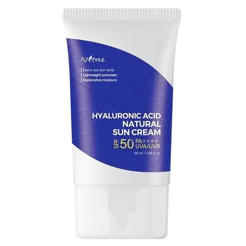 Увлажняющий солнцезащитный крем IsNtree Hyaluronic Acid Natural Sun Cream SPF50+
