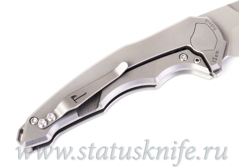 Нож Hoback OneSam Ti CPM-20CV Stonewash