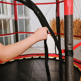 Батут детский DFC TRAMPOLINE-RED 55" с сеткой фото №12