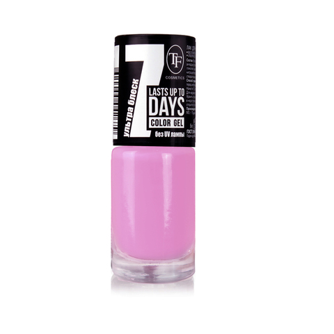 TF Лак для ногтей COLOR GEL  тон 228  Blueberry punch/Черничный пунш  8мл
