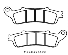 Колодки тормозные Honda CBR 1100XX, Blackbird, VFR800, XL 1000V, Varadero, ST1100, Pan European, GL1800, Goldwing, VTX1800, NT650, NT700, (japan)