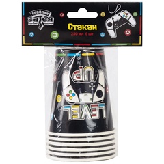 Стакан, GAME ON, 250 мл, 6 шт.