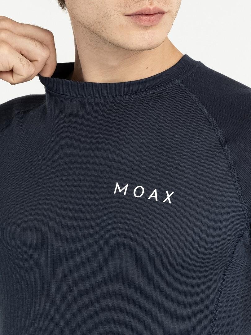 Мужской комплект термобелья Moax Race темно-синий - 6