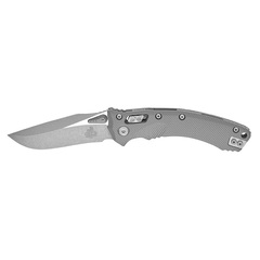 Фото Складной нож Microtech Amphibian, сталь M390MK, рукоять алюминий, серый