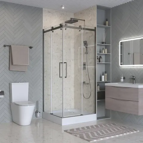BelBagno MARINO-2-A-2-90-C-GM Душевой уголок