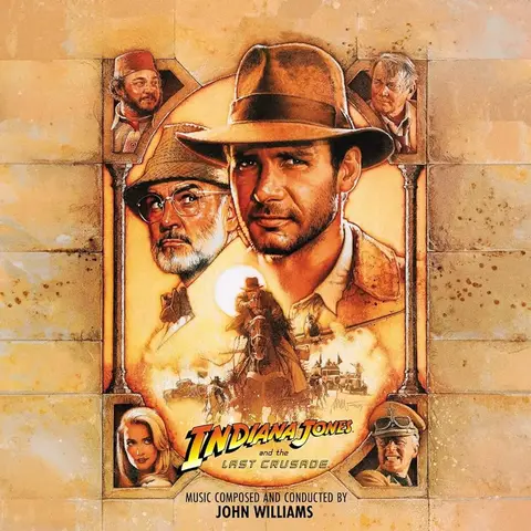 Виниловая пластинка OST — Indiana Jones And The Last Crusade (Sand)