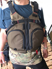Водный страховочный жилет рыболовный Skully Sbart oem olive - 2