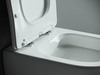 Ceramica Nova Mono CN1905 Подвесной унитаз c ультра тонким сидением с функцией плавного закрытия, цвет: белый