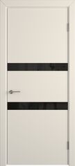 Дверь Niuta / Ivory / Black Gloss / Владимирские двери