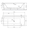 Am.Pm W52A-180-080W-A Inspire V2.0 Ванна акриловая 180х80 A0. шт
