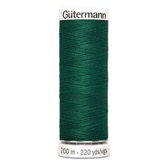Нить Sew-All 200 м, Gutermann, 403 т.изумрудно-зеленый
