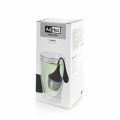 Ситечко для заваривания чая на подставке, ADHOC HANGTEA, с черной ручкой, арт. TE52