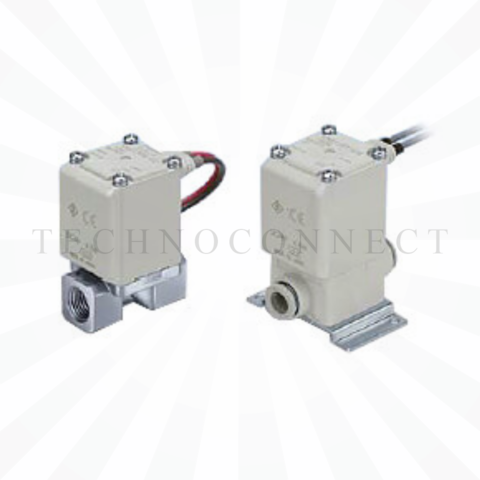VX220JA   2/2 Клапан Н.З., на воздух, б/р 8, 24VDC, пластик