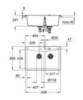 GROHE K700 31657AT0 Мойка кухонная с двумя чашами