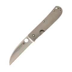 Фото Складной нож Spyderco SwayBack 249TIP, сталь VG-10, рукоять G10, серый