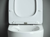 Ceramica Nova Mono CN1905 Подвесной унитаз c ультра тонким сидением с функцией плавного закрытия, цвет: белый