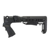 Пластиковый приклад МР-155, -135, DLG Tactical налево