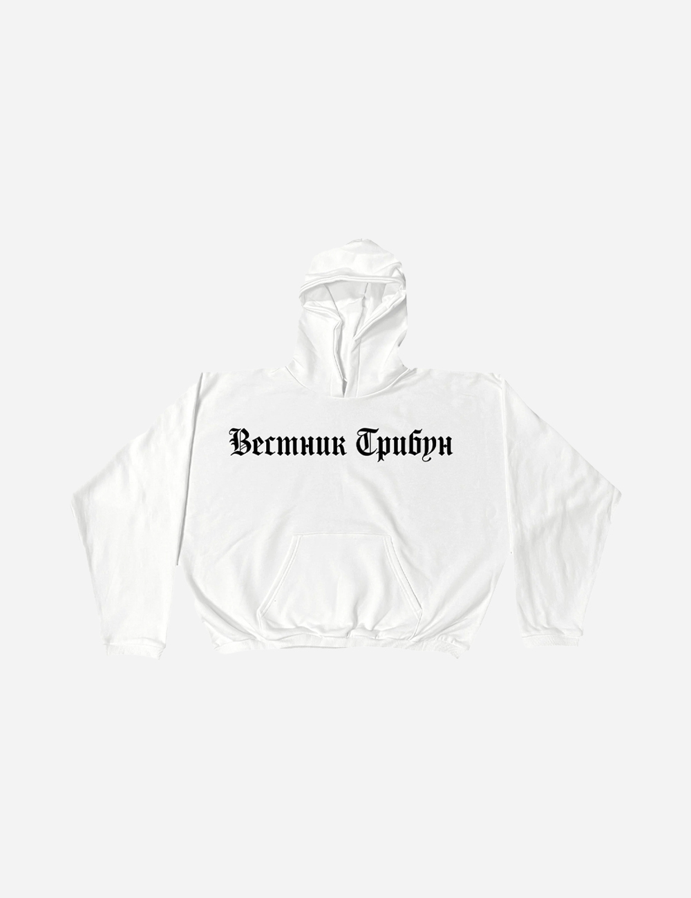 YZY x Gosha Rubchinskiy White Hoodie по самой выгодной цене