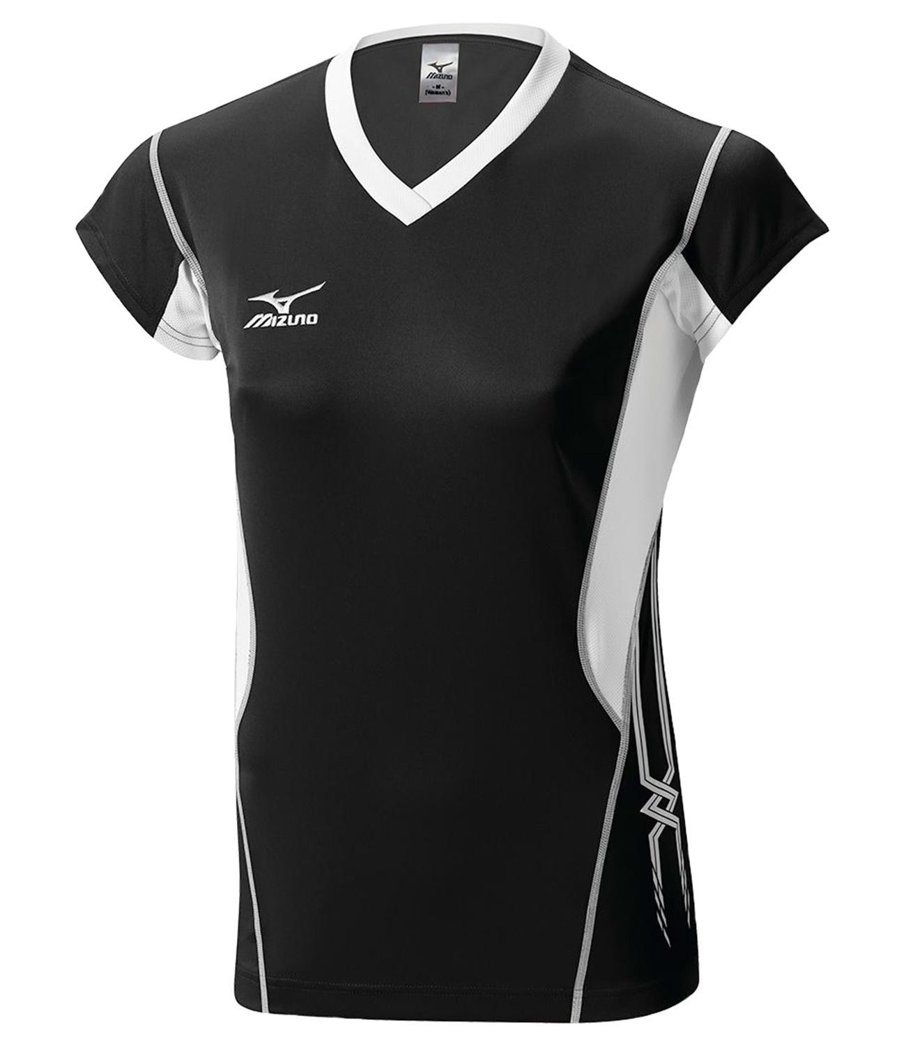 Волейбольная футболка Mizuno Premium CapSleeve черная