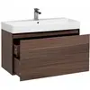 Aquanet Нью-Йорк 203949 Тумба под раковину, цвет: коричневый