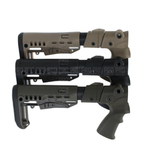 Пластиковый приклад МР-155, -135, DLG Tactical налево