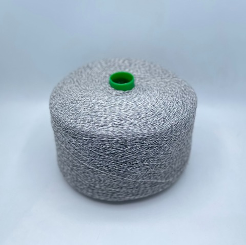 OLIMPIAS (пр.Италия),art-Minerva 2/14.8 740м/100гр,80% Шерсть, 20% Нейлон , цвет- Серо-белое мулине(47/07) , арт.27983
