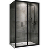 Abber Sonnenstrand AG07090B-S80B Душевой уголок, 90x80x195, цвет: чёрный