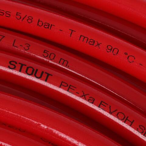 Труба 16х2,0 сшитый полиэтилен STOUT PE-Xa/EVOH 100м SPX-0002-101620
