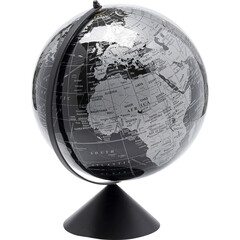 Объект декоративный Globe Top «Глобус с верхушкой» 40 см, Чёрный