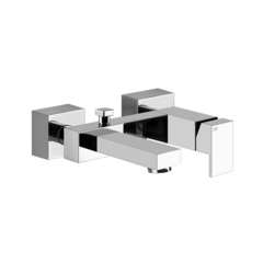 Gessi Rettangolo 20013#031 Смеситель однорычажный для ванны с автоматическим переключателем ванна/душ, цвет: хром фото