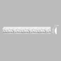 Молдинг с рисунком Decomaster 98302F гибкий 42х11х2400мм