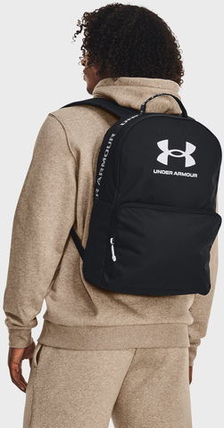 Картинка рюкзак городской Under Armour Loudon Black-silver - 7