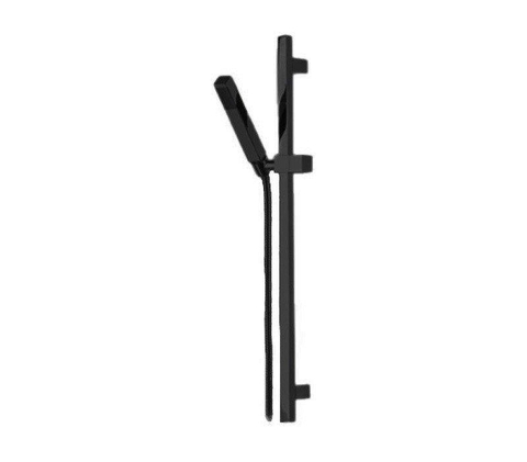 Remer 317S317SSNO Душевая стойка с ручным душем и шлангом Remer 317S317SSNO, черный матовый