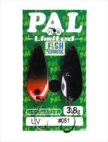 ТОП 2  Блесна колеблющаяся на форель FOREST PAL LTD 3.8г # 51 UV NEW