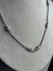 Колье-цепочка в стилистике CHROME HEARTS