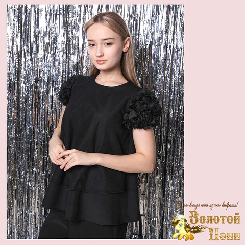 Блуза нарядная д (9-14) 260203-WE156