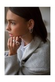 Серьги Кошачий глаз