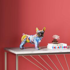 Фигура декоративная Frenchie Colorful «Разноцветный бульдог»