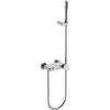 Boheme 123-NB-MR-GR Смеситель STICK для ванны NICKEL BRUSH MRAMOR GREY