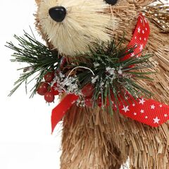 Фигурка декоративная ПЭ, Медведь, 11х21х15 см, SYXRC-252107