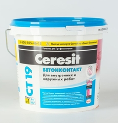 Грунтовка Ceresit CT 19 бетонконтакт, 5 кг