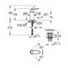 GROHE Eurosmart Cosmopolitan 23925000 Смеситель для раковины