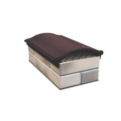 Парапет полимеркомпозитный Monblan 200/225/225 (1 кирпич) коричневый