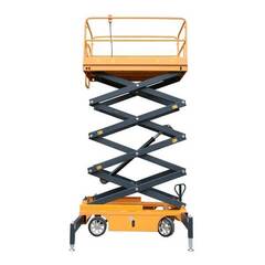 Ножничный подъемник передвижной SJY 500 кг 9 м (сеть 380 В)