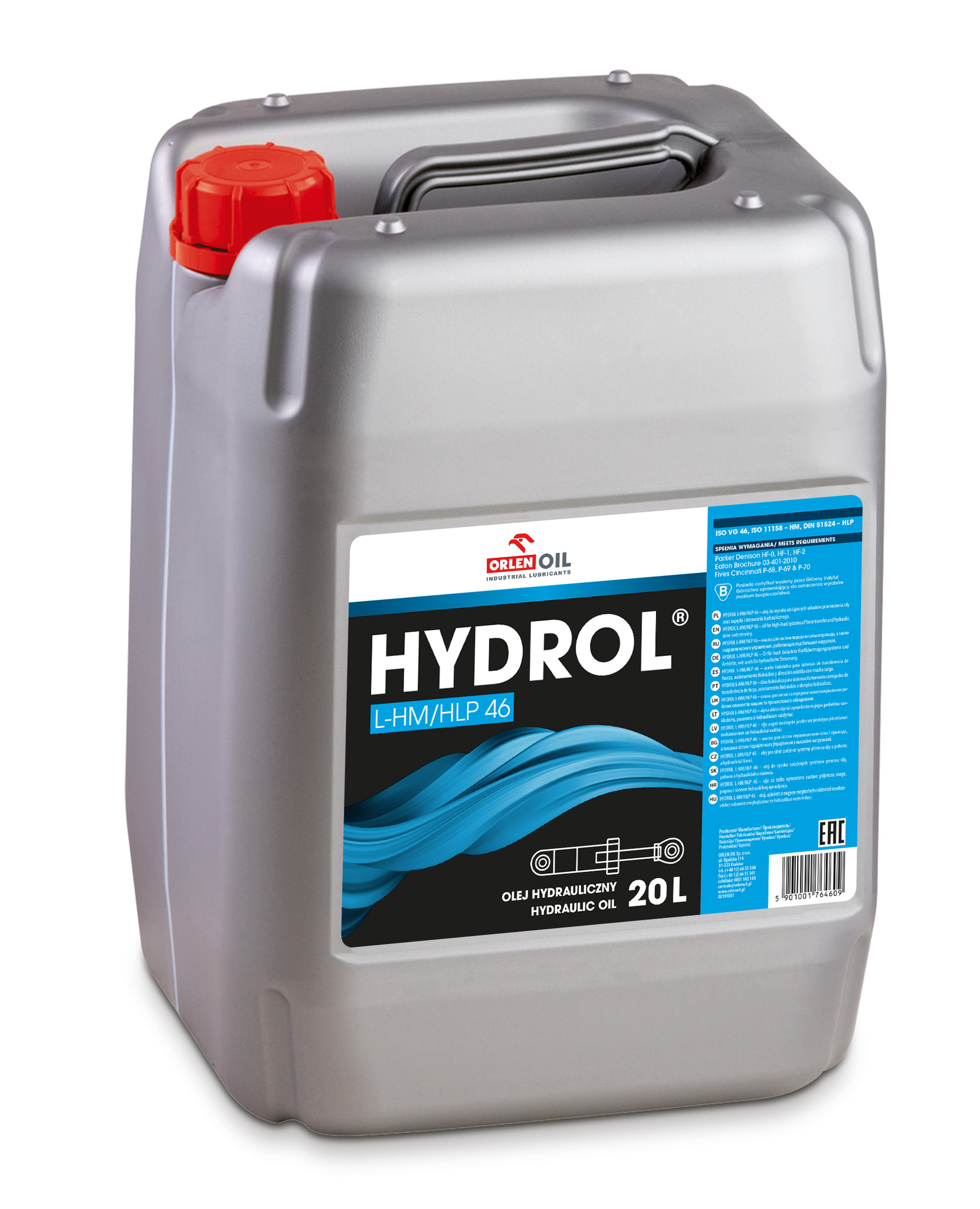 Orlen Oil Hydrol L-HM/HLP 46 Гидравлическое масло