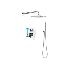 Aquatek Бетта AQ1172CR Душевая система, цвет: хром фото