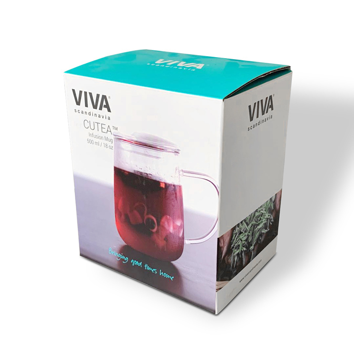 Кружка заварочная с ситом Viva Scandinavia "Cutea™ 500 мл