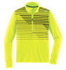 Беговая рубашка мужская Brooks Dash 1/2 Zip желтая - 1