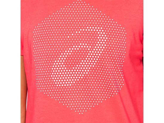 Asics Essential Cotton Blend футболка для бега женская розовая - 3