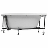 Aquanet Mia 246884 Ванна 140x80 R, цвет: белый глянец